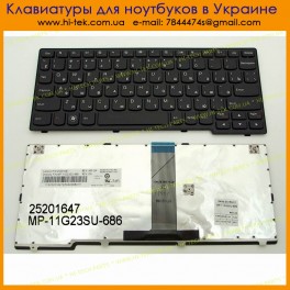 Клавиатура для нетбука LENOVO IdeaPad S206 S110 S200 ( RU Black )